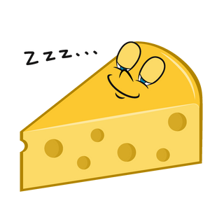 Sleep better with a little cheese ... 🧀 💤