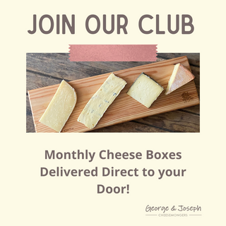 the G&J Cheese club - monthly cheese boxes delivered direct to your door