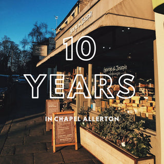10 years of our shop in Chapel Allerton!