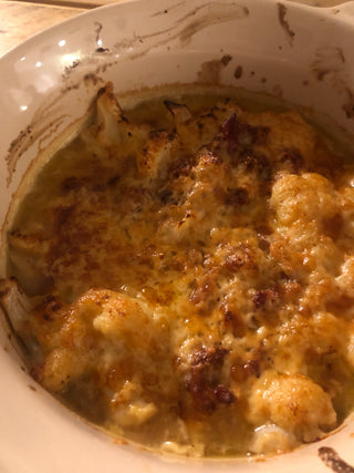 cauliflower cheese with bacon and chicken stock recipe