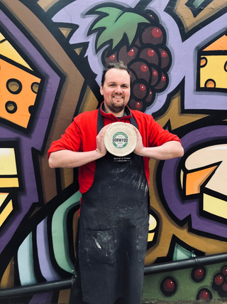 nick chandler, cheesemonger at george and joseph