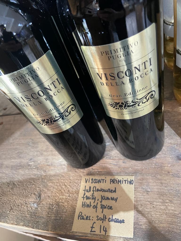 Visconti Della Rocca Primitivo Salento – George & Joseph
