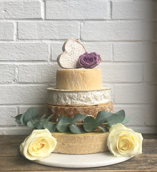the harrogate cheese wedding cake with coeur neufchatel