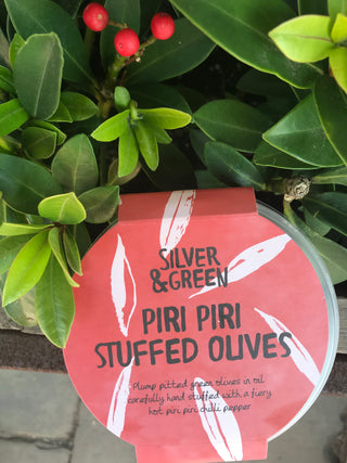 piri piri stuffed olives pot